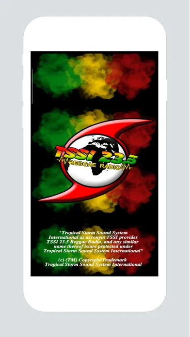 TSSI Reggae Radio Screenshots