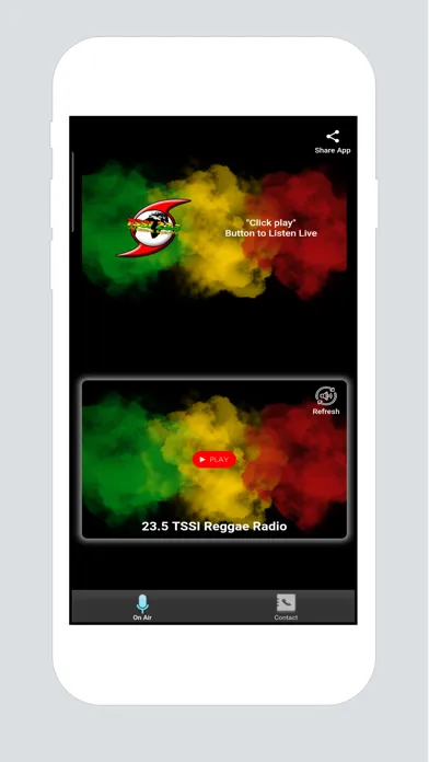 TSSI Reggae Radio Screenshots