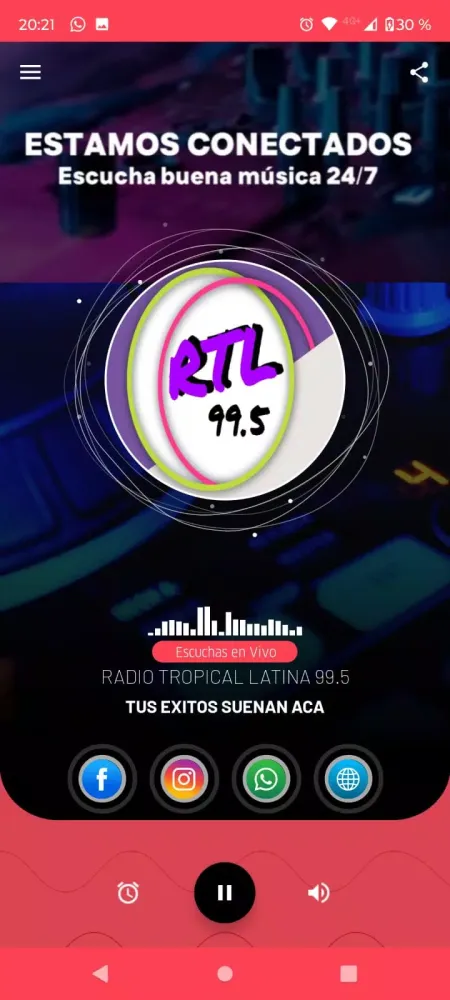 Radio Tropical Latina 99.5应用截图