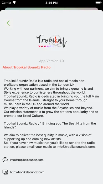 Tropikal Soundz স্ক্রিনশট