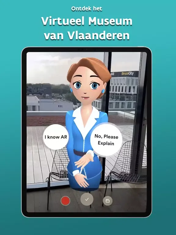 Zrzuty ekranu Virtueel Museum van Vlaanderen iPad 