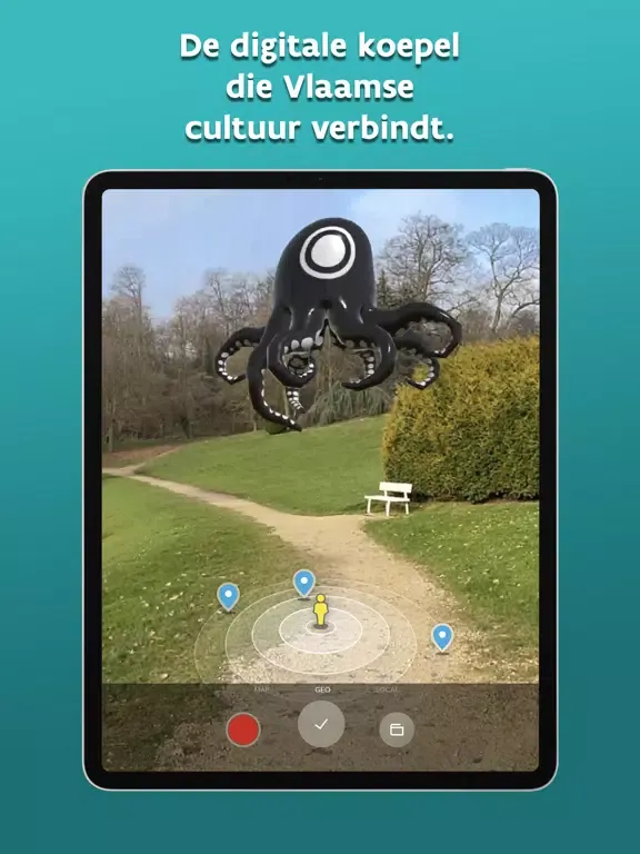 Zrzuty ekranu Virtueel Museum van Vlaanderen iPad 