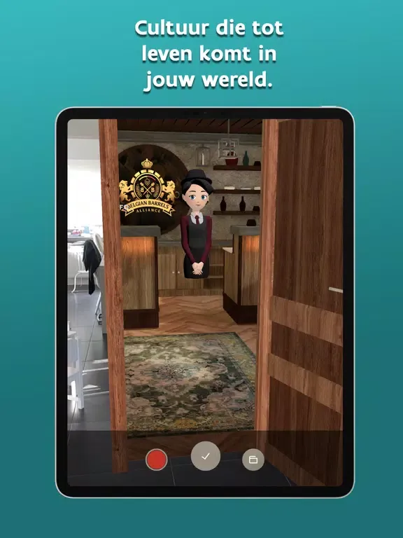 Zrzuty ekranu Virtueel Museum van Vlaanderen iPad 