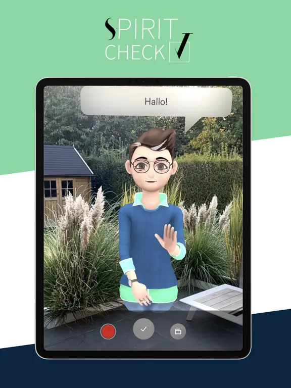 Zrzuty ekranu Spirit Check iPad 