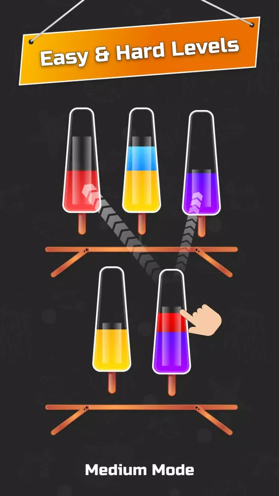 Capturas de tela do Water Sort: Color Sort Puzzle