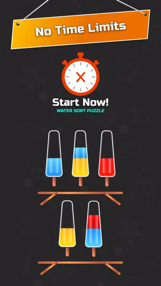 Capturas de tela do Water Sort: Color Sort Puzzle