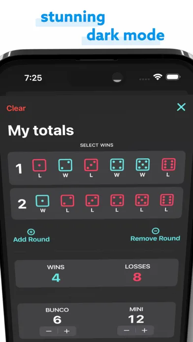 Bunco Tally - Points & Wins Screenshots