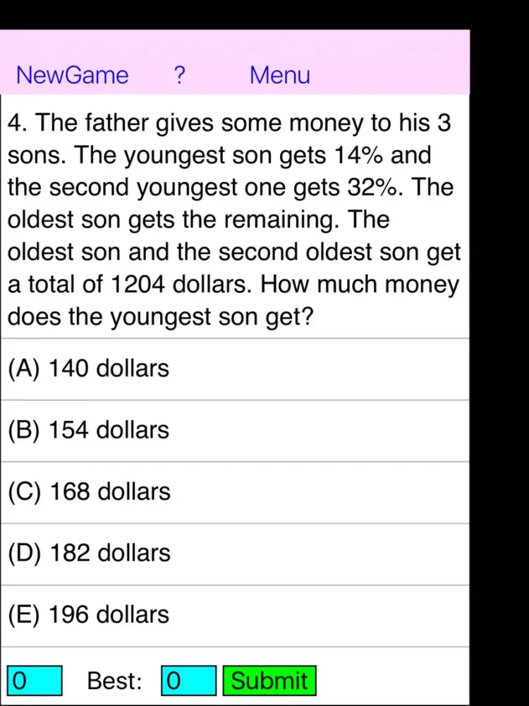 TroveMath 5 Number Operation Practice iPad  स्क्रीनशॉट