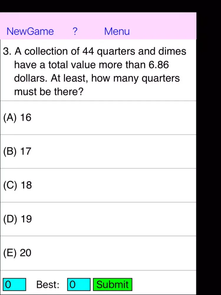 TroveMath 6 Number Operation Practice iPad  स्क्रीनशॉट