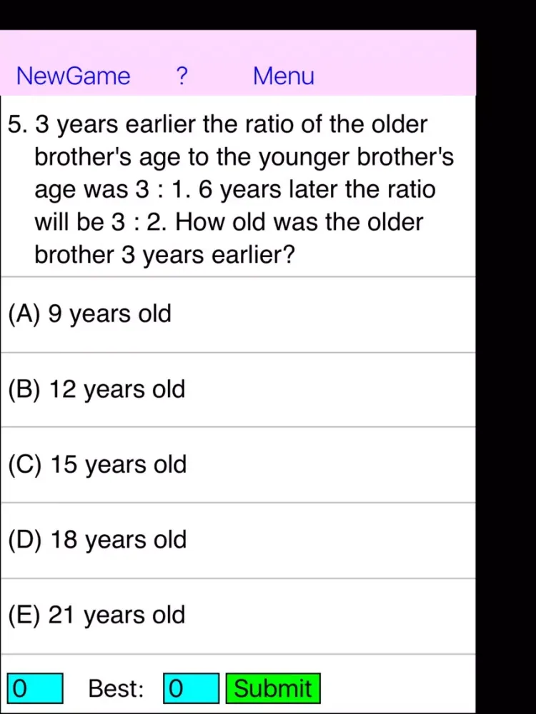 TroveMath 6 Number Operation Practice iPad  स्क्रीनशॉट