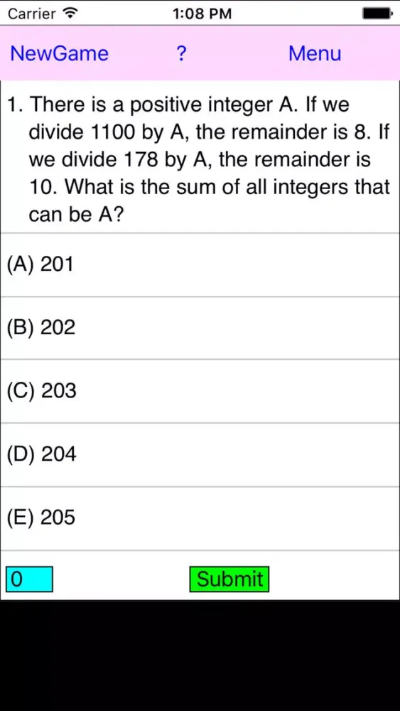 TroveMath 6 Number Operation Practice स्क्रीनशॉट