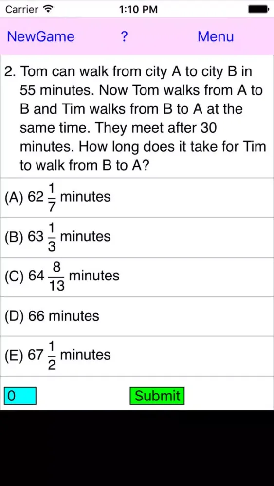 TroveMath 6 Number Operation Practice स्क्रीनशॉट