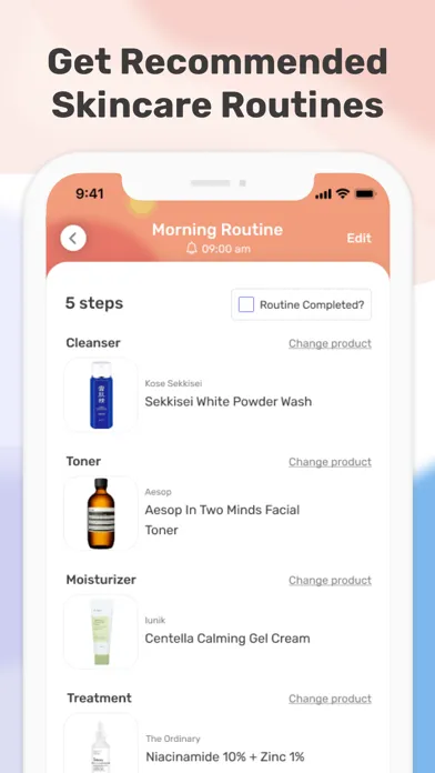 تصاویر TroveSkin: Skincare Coach