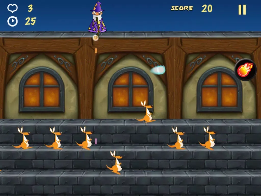 Kangaroo Challenge - Scary Wizard Rush (Free) iPad  Ekran Görüntüleri