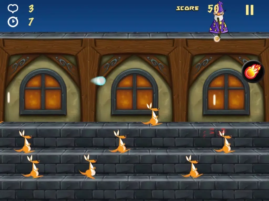 Kangaroo Challenge - Scary Wizard Rush (Free) iPad  Ekran Görüntüleri