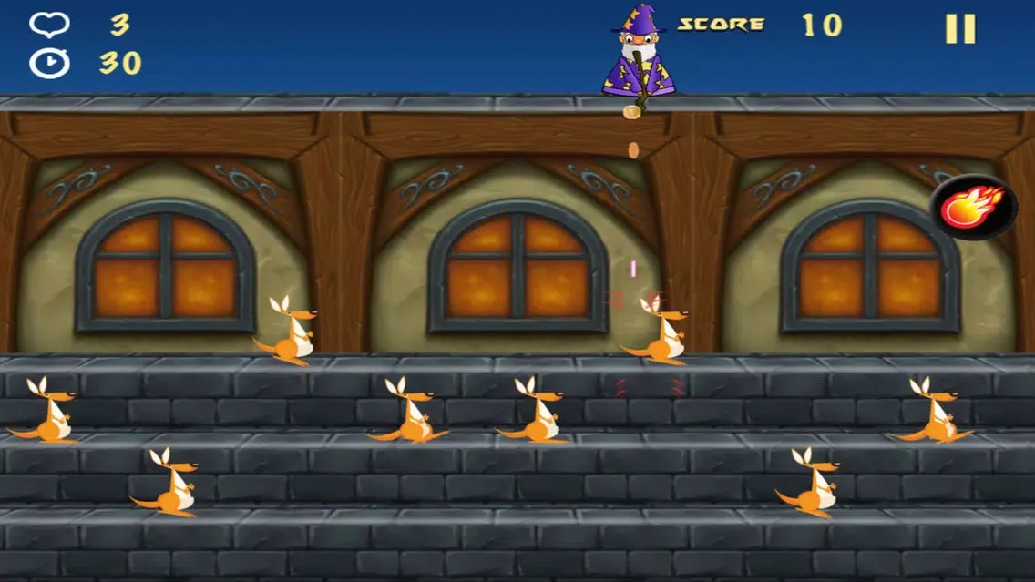 Kangaroo Challenge - Scary Wizard Rush (Free) Ekran Görüntüleri