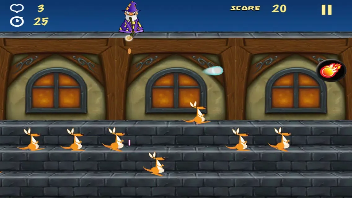 Kangaroo Challenge - Scary Wizard Rush (Free) Ekran Görüntüleri