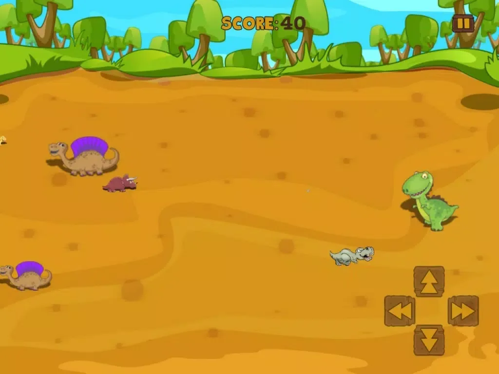 Tangkapan skrin Ferocious Dinosaur Frenzy - Feeding Monster Adventure (FREE) iPad 