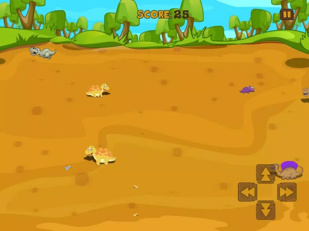 Tangkapan skrin Ferocious Dinosaur Frenzy - Feeding Monster Adventure (FREE) iPad 