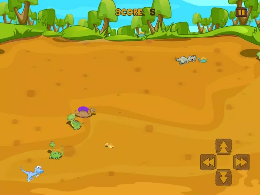 Tangkapan skrin Ferocious Dinosaur Frenzy - Feeding Monster Adventure (FREE) iPad 