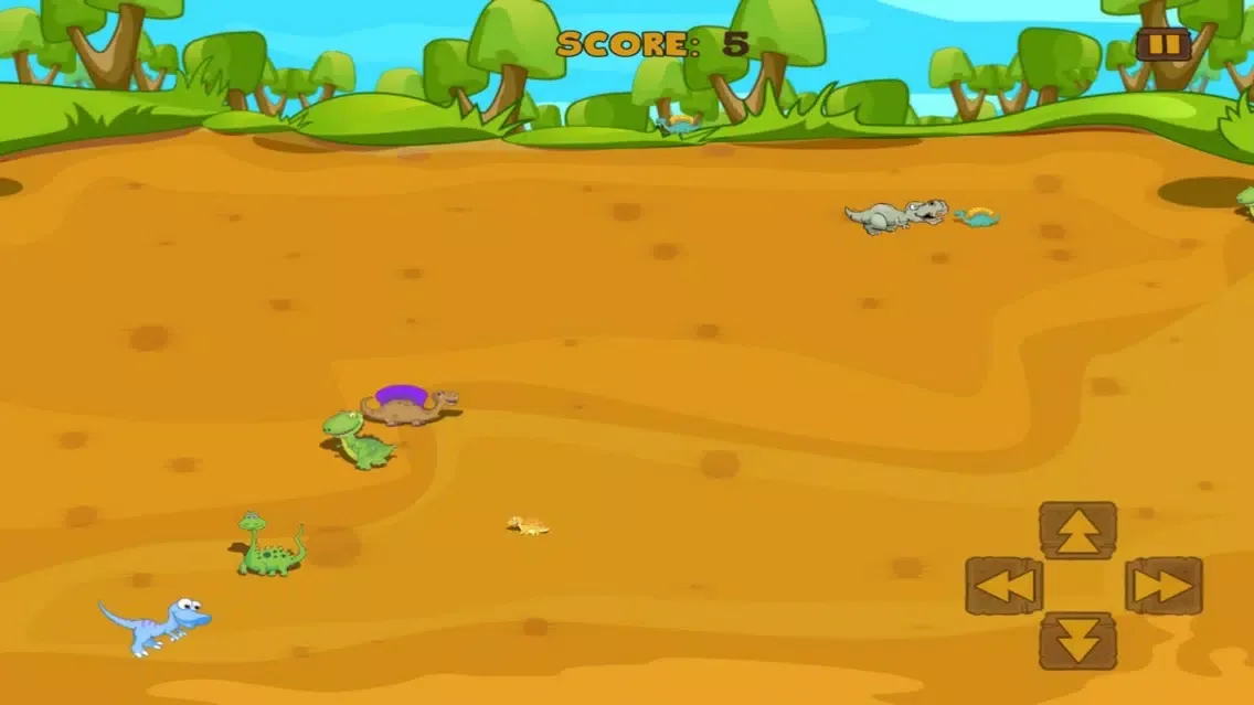 Tangkapan skrin Ferocious Dinosaur Frenzy - Feeding Monster Adventure (FREE)