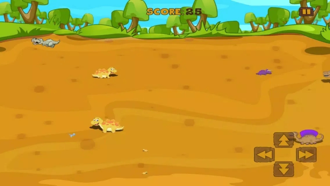 Tangkapan skrin Ferocious Dinosaur Frenzy - Feeding Monster Adventure (FREE)