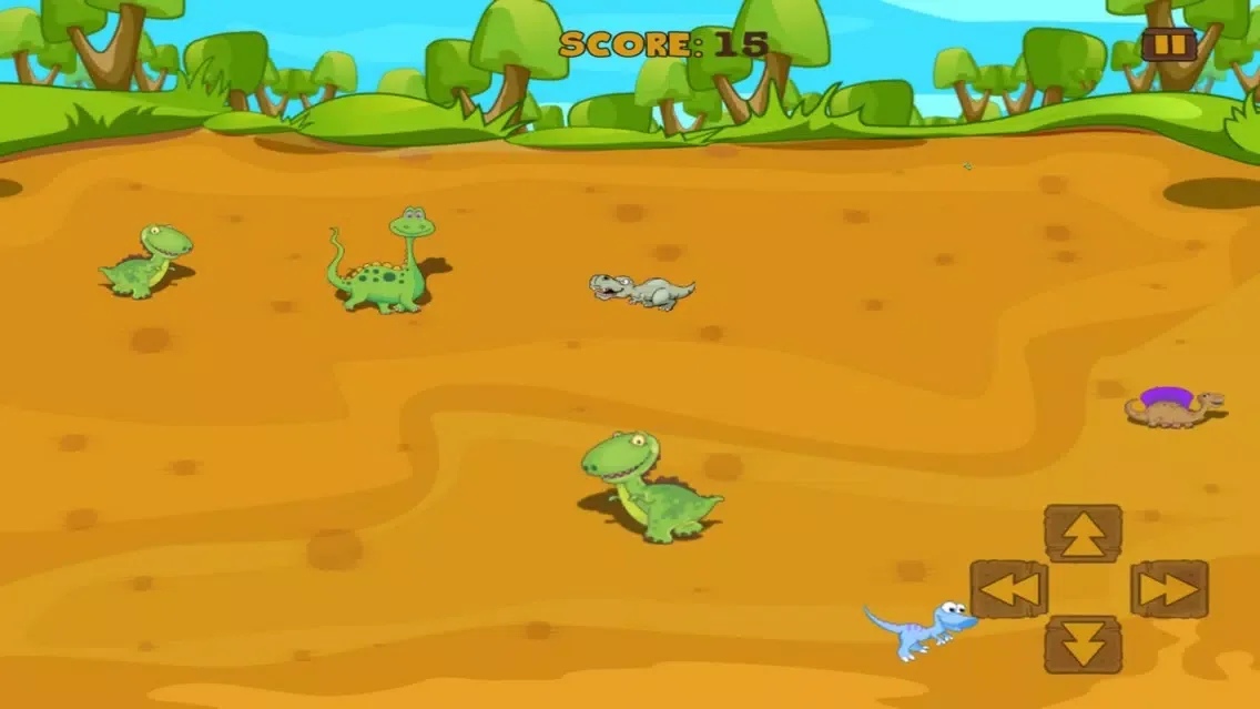Tangkapan skrin Ferocious Dinosaur Frenzy - Feeding Monster Adventure (FREE)