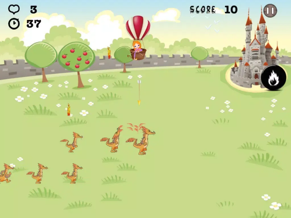 Dragon Popping Mania - Scared Beast Shooting Mayhem (Free) iPad  Screenshots