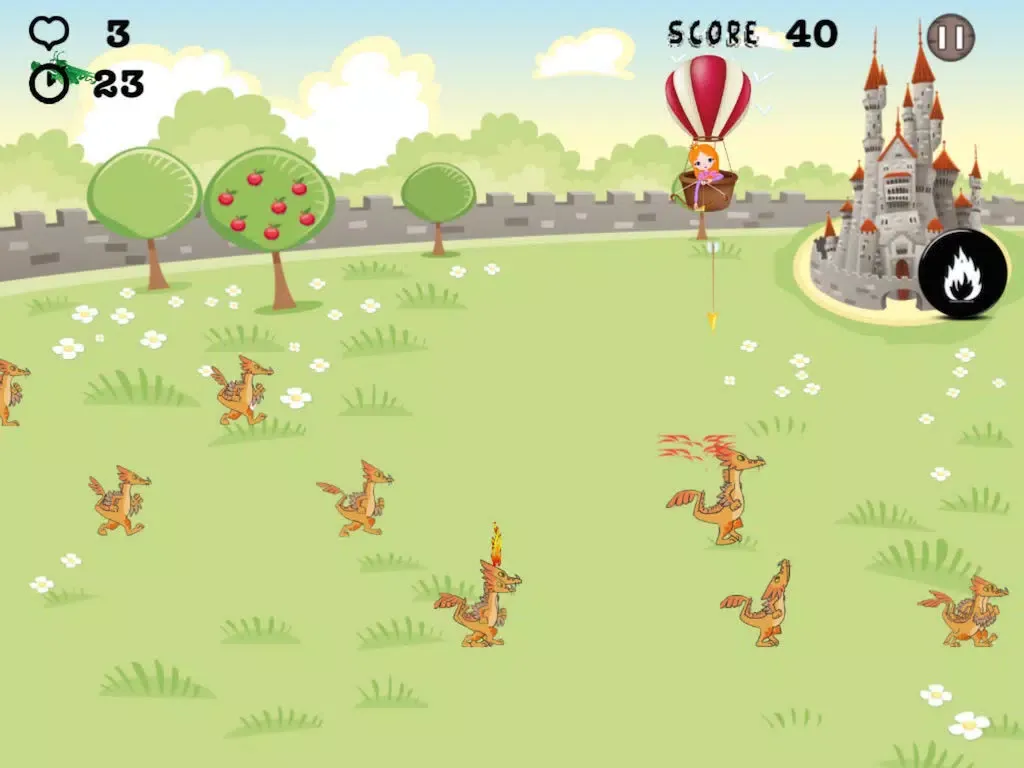 Dragon Popping Mania - Scared Beast Shooting Mayhem (Free) iPad  Screenshots