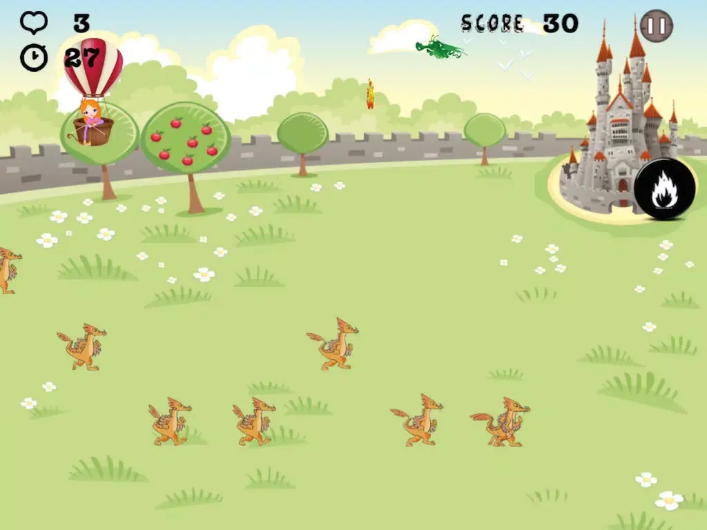 Dragon Popping Mania - Scared Beast Shooting Mayhem (Free) iPad  Screenshots