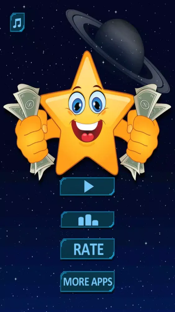 Ảnh chụp màn hình của Star Adventure - Quest For Money (Free)