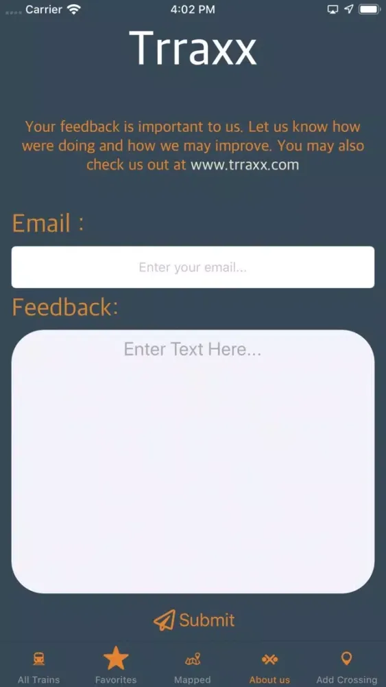 Zrzuty ekranu Trraxx