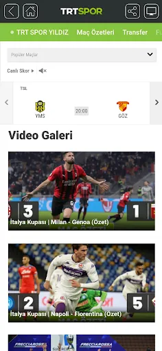 TRT Spor Screenshots