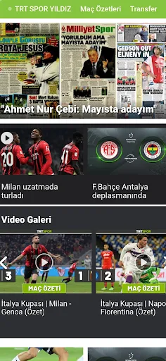 TRT Spor Screenshots