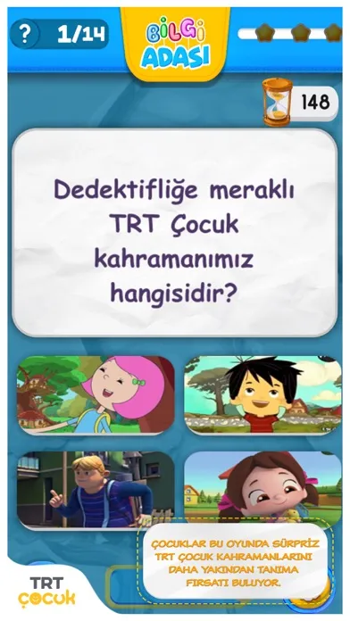 TRT Bilgi Adası Ekran Görüntüleri