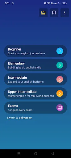Capturas de pantalla de English Grammar Test