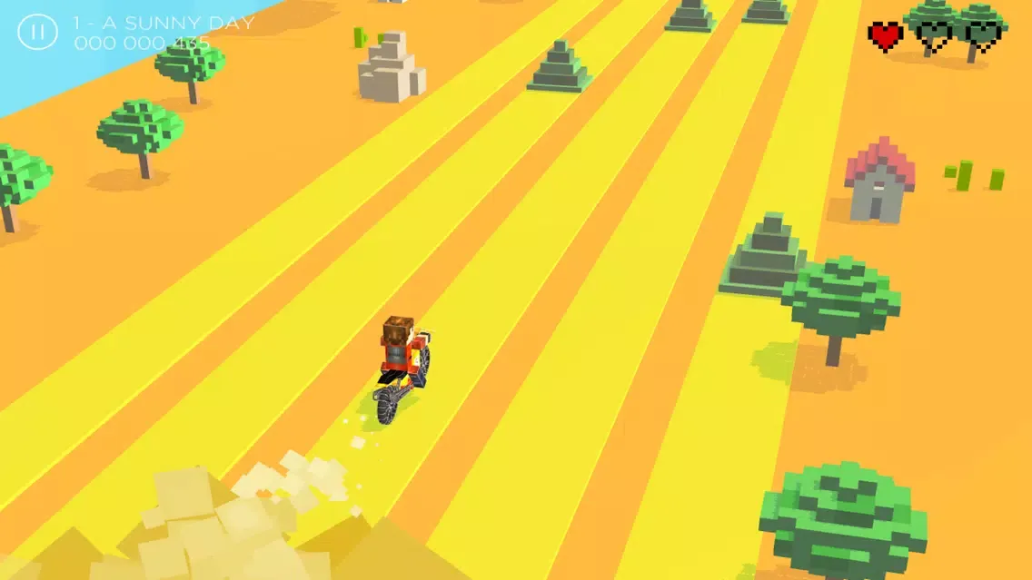 Capturas de tela do Infinity Bike Run