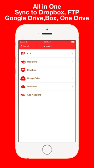 Touch and Hold to Record Video Upload to cloud應用截圖