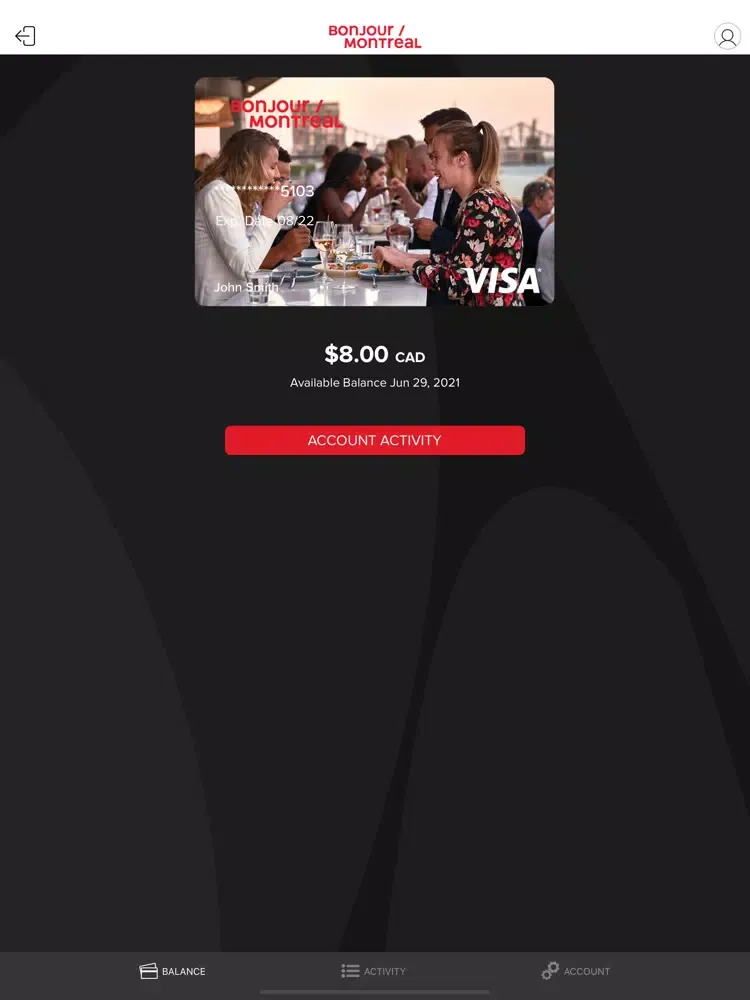 Скриншоты Montreal Balance Checker iPad 