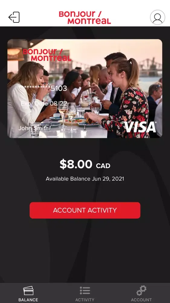 Скриншоты Montreal Balance Checker