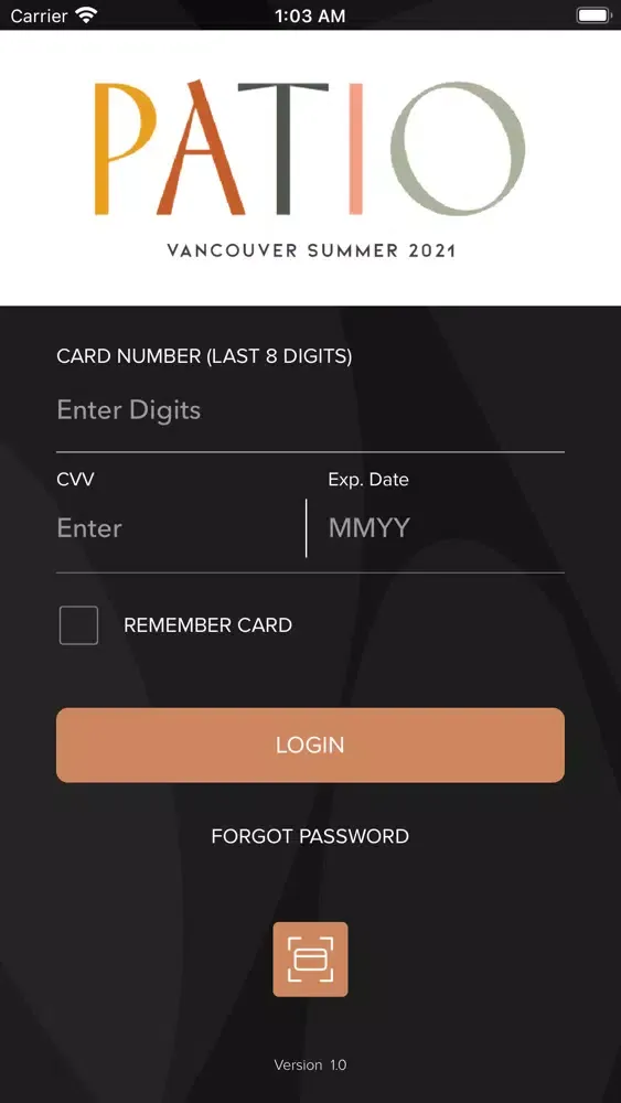 Vancouver Balance Checker स्क्रीनशॉट
