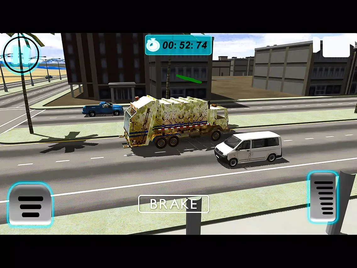 Urban Garbage Truck Simulator iPad 應用截圖