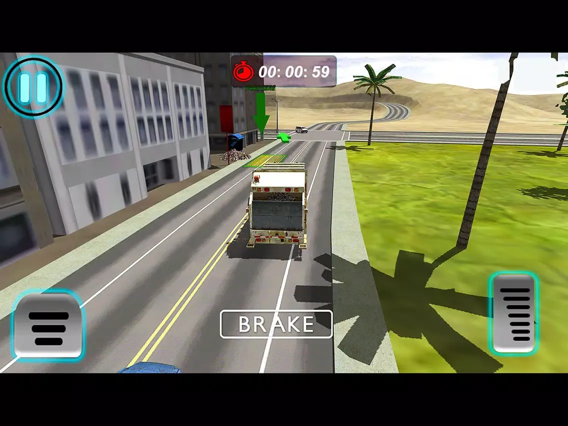 Urban Garbage Truck Simulator iPad 應用截圖