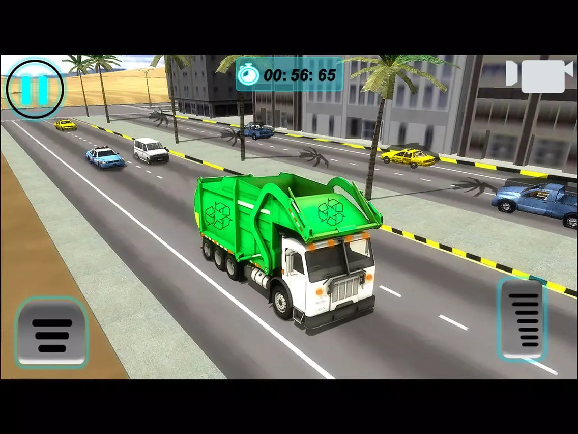 Urban Garbage Truck Simulator iPad 應用截圖