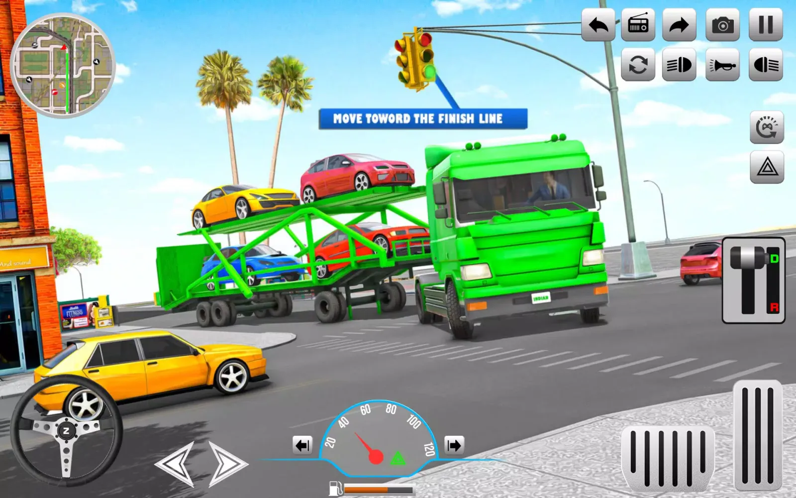 Capturas de pantalla de American Truck 3d: Truck Game