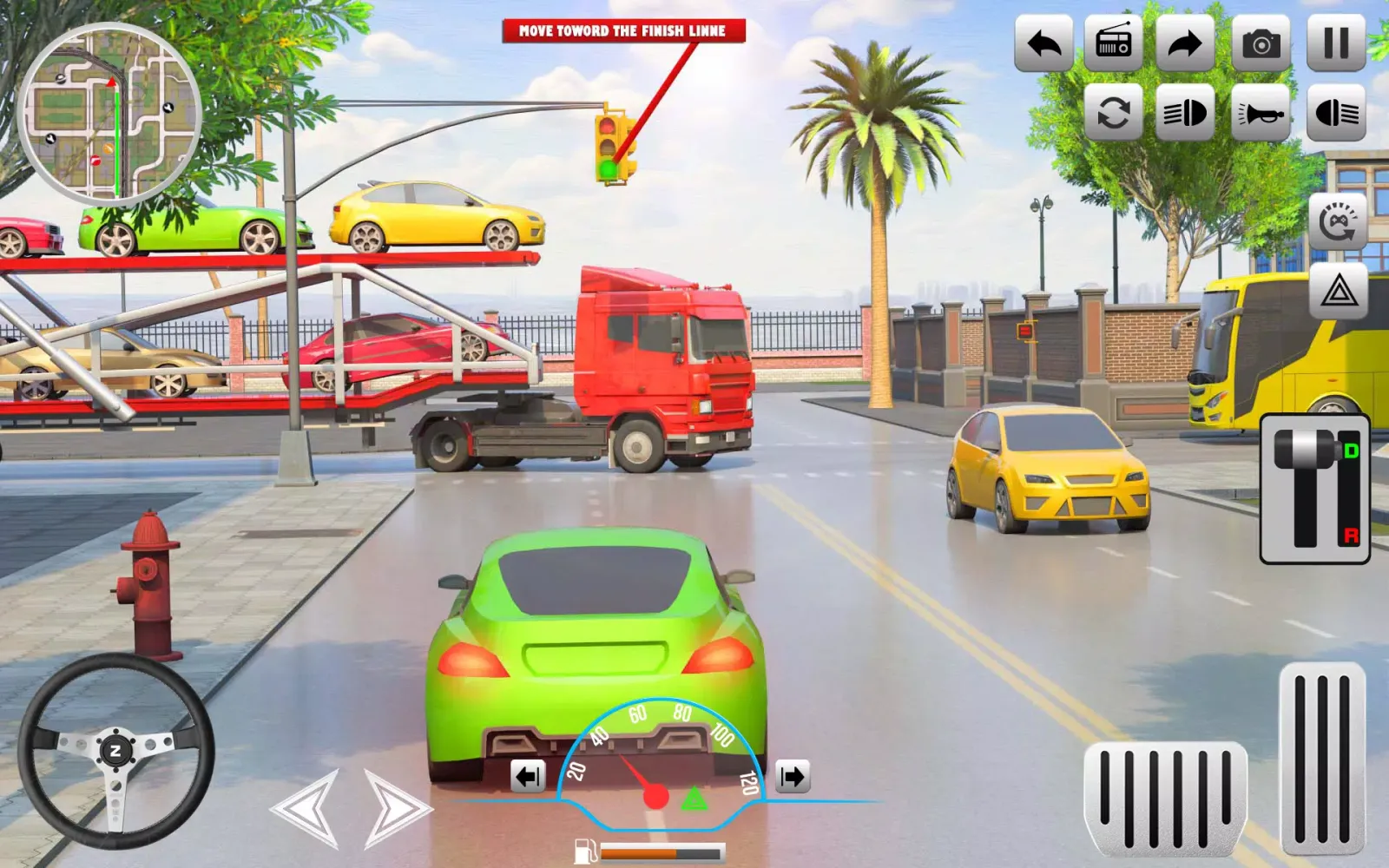 Capturas de pantalla de American Truck 3d: Truck Game