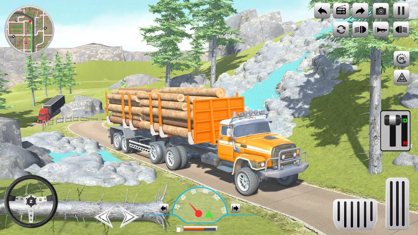 Capturas de pantalla de American Truck 3d: Truck Game