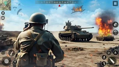 Capturas de tela do Call of Army Battlefield War