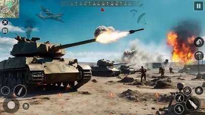 Capturas de tela do Call of Army Battlefield War