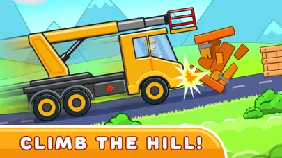 Captures d'écran de Trucks! Car games for tractor
